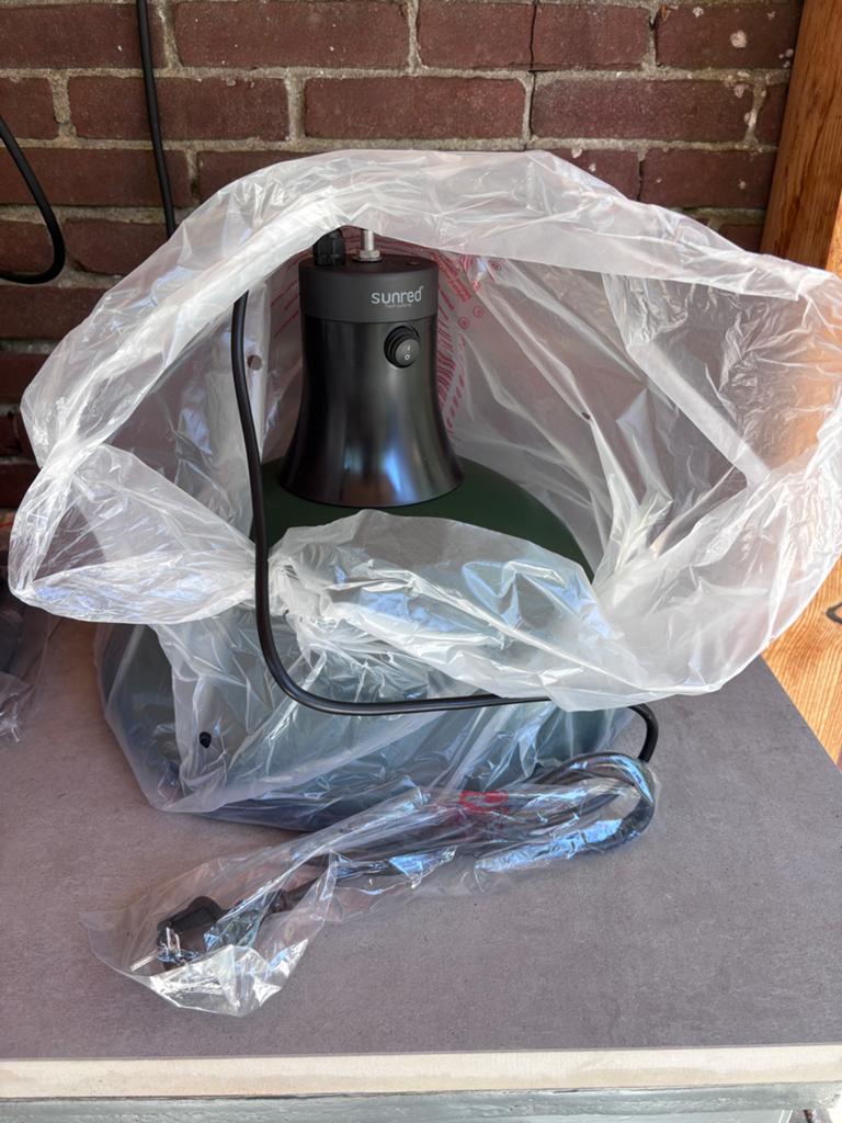 Sunred Indus Ultra Hangende Terrasverwarmer 2100W - Nieuw, Tuin en Terras, Terrasverwarmers, Plafond, Nieuw, Waterbestendig, Ophalen