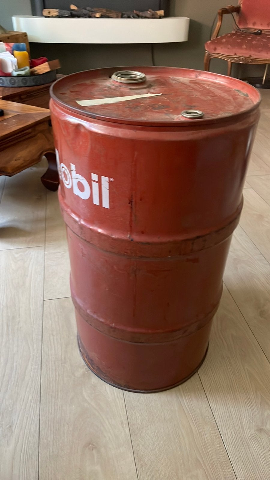 Oliedrum 65x35 (HxØ), Ophalen, Zo goed als nieuw