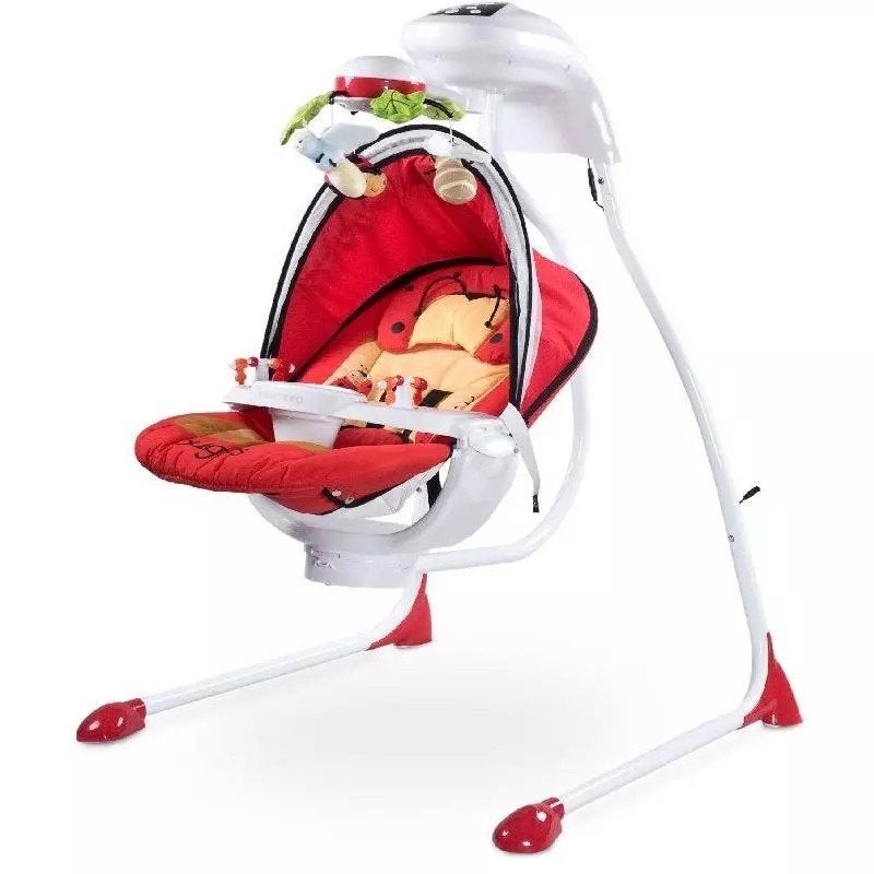 Comfortabele babyschommel met muziek en speelgoed, Ophalen of Verzenden, Gebruikt, Overige typen, Met geluid