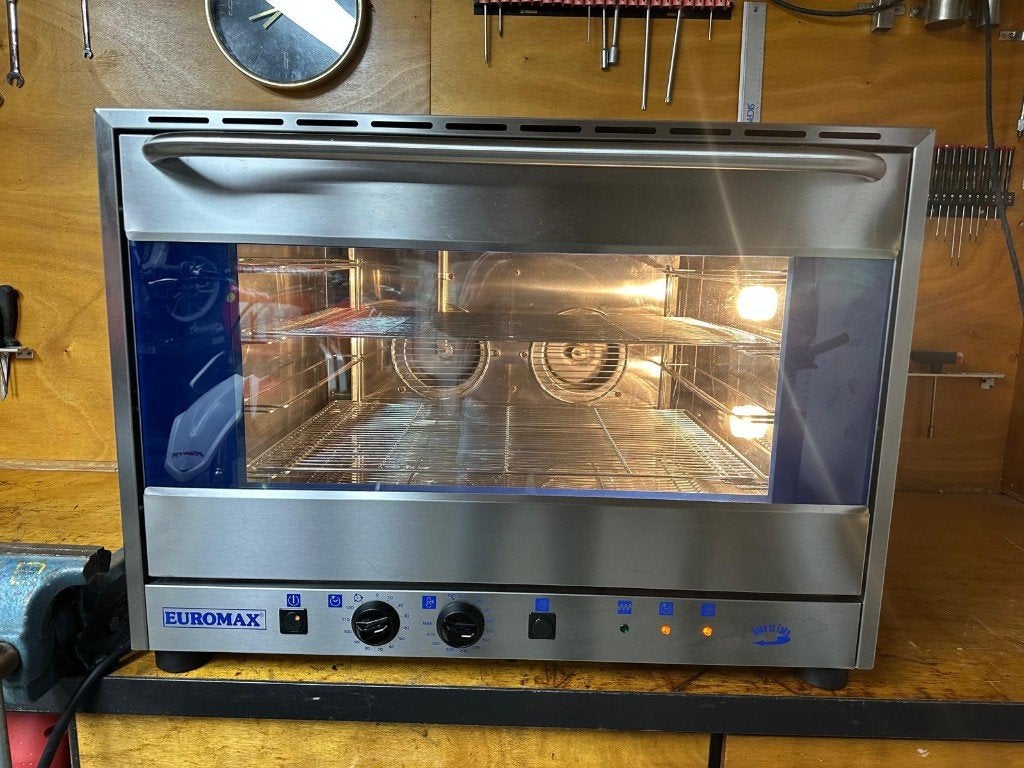 Euromax heteluchtoven 10906BL Turbo, Ophalen, Overige merken, Hete lucht, 60 cm of meer