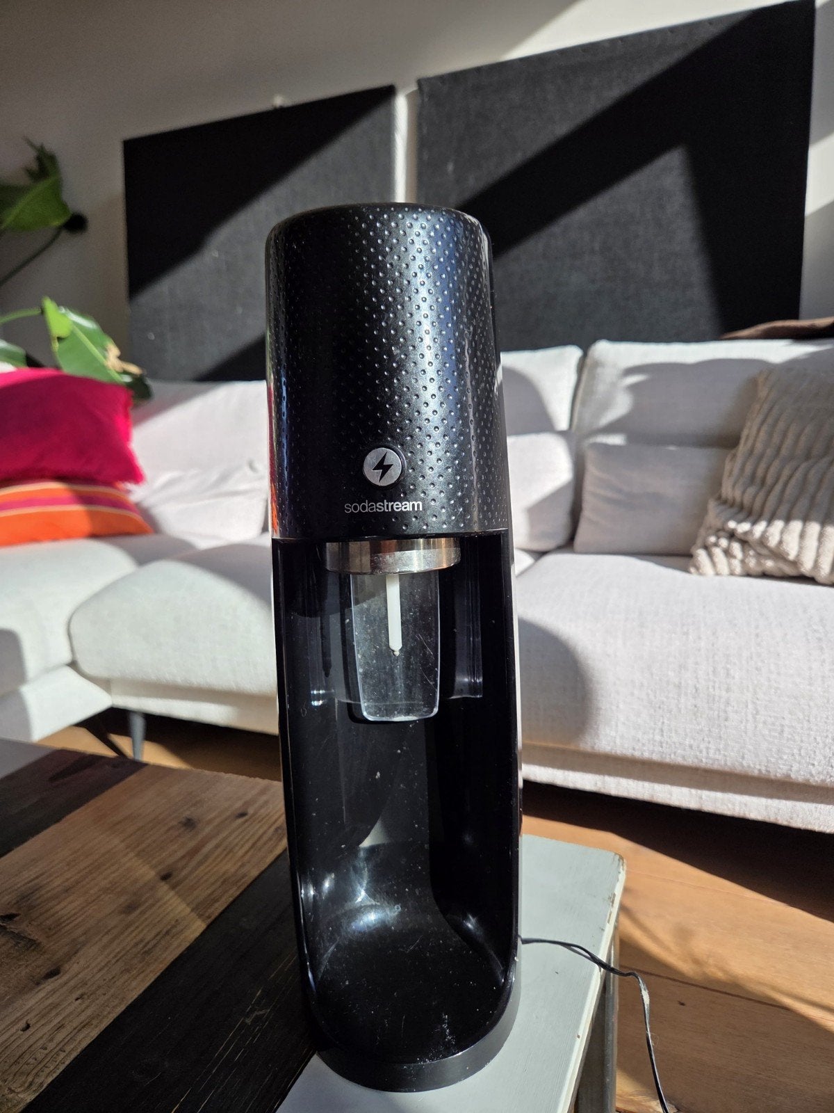 Sodastream bruiswatermaker - Zwart, Ophalen, Gebruikt