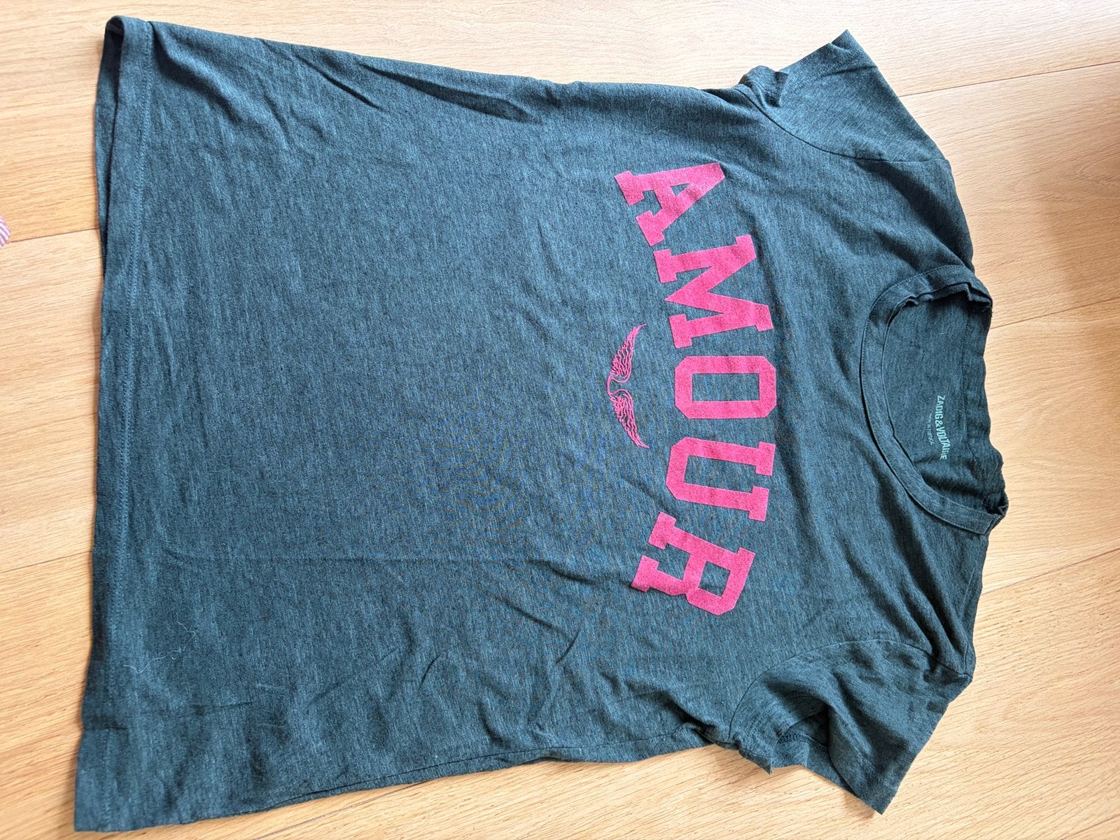 Zadig Voltaire tshirt zgan, Ophalen of Verzenden, Zo goed als nieuw, Zwart, Korte mouw