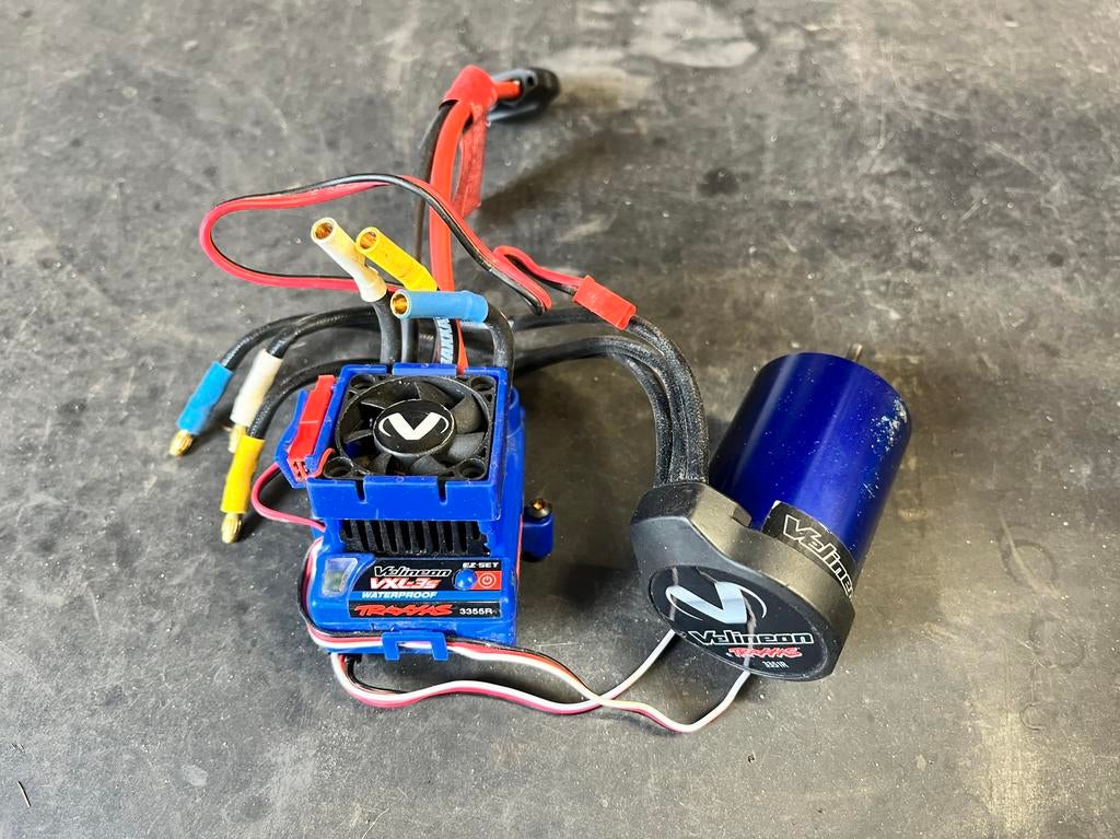 Traxxas VXL 3s brushless motorset combo, Zo goed als nieuw, Schaal 1:10, Onderdeel, Ophalen