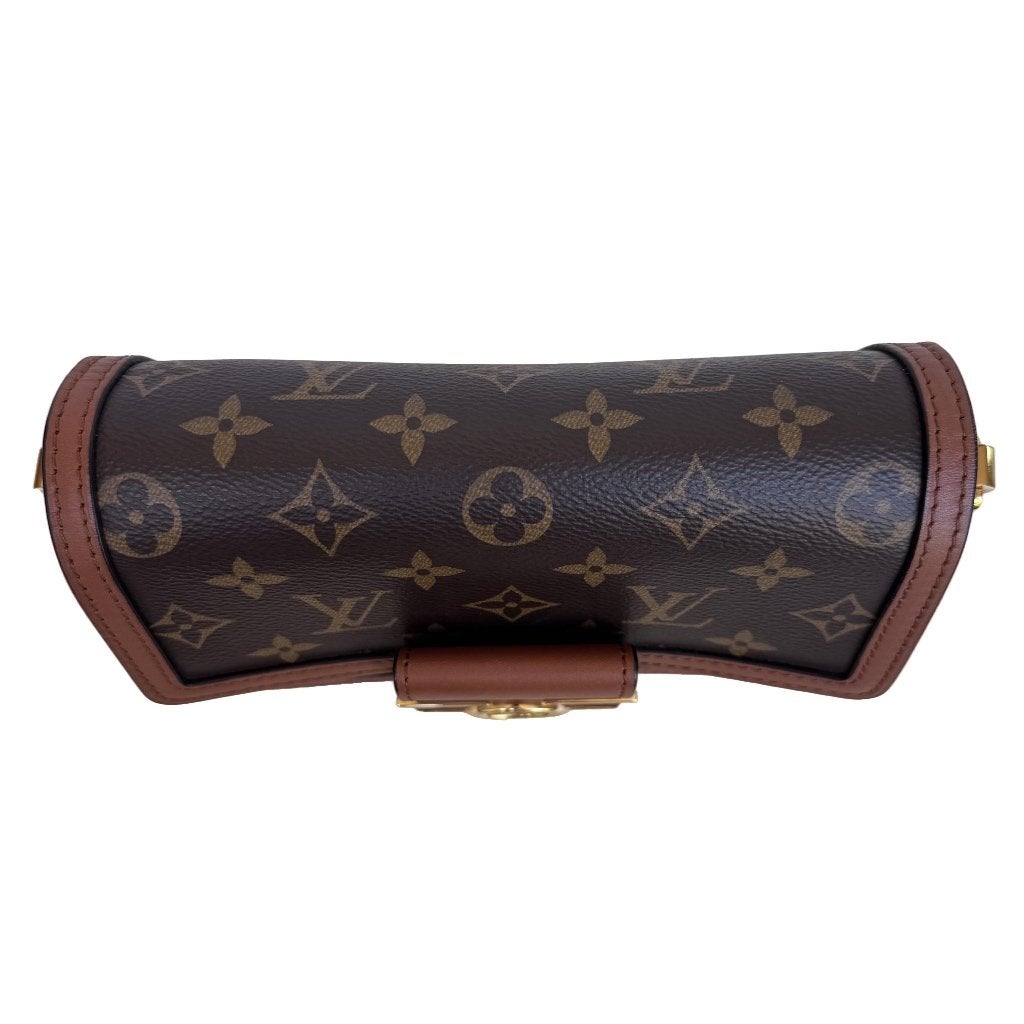 Louis Vuitton dauphine mini tas crossbody authentiek mono image 7