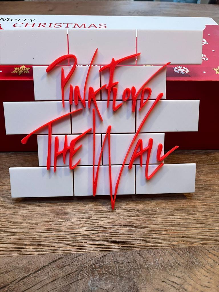 Pink Floyd "The Wall" Bordje Mancave Decoratie muurdecoratie, Ophalen of Verzenden, Nieuw