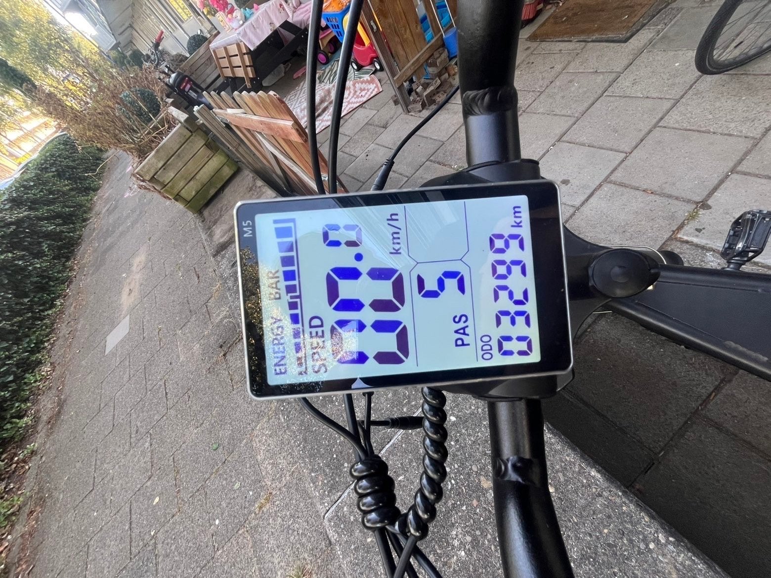 V8 fatbike, Ophalen, Zo goed als nieuw, 30 tot 50 km per accu, Overige merken