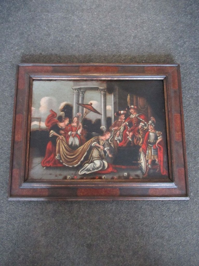 Oer 11630 17e eeuws schilderij "Amelandse beschildering", Ophalen