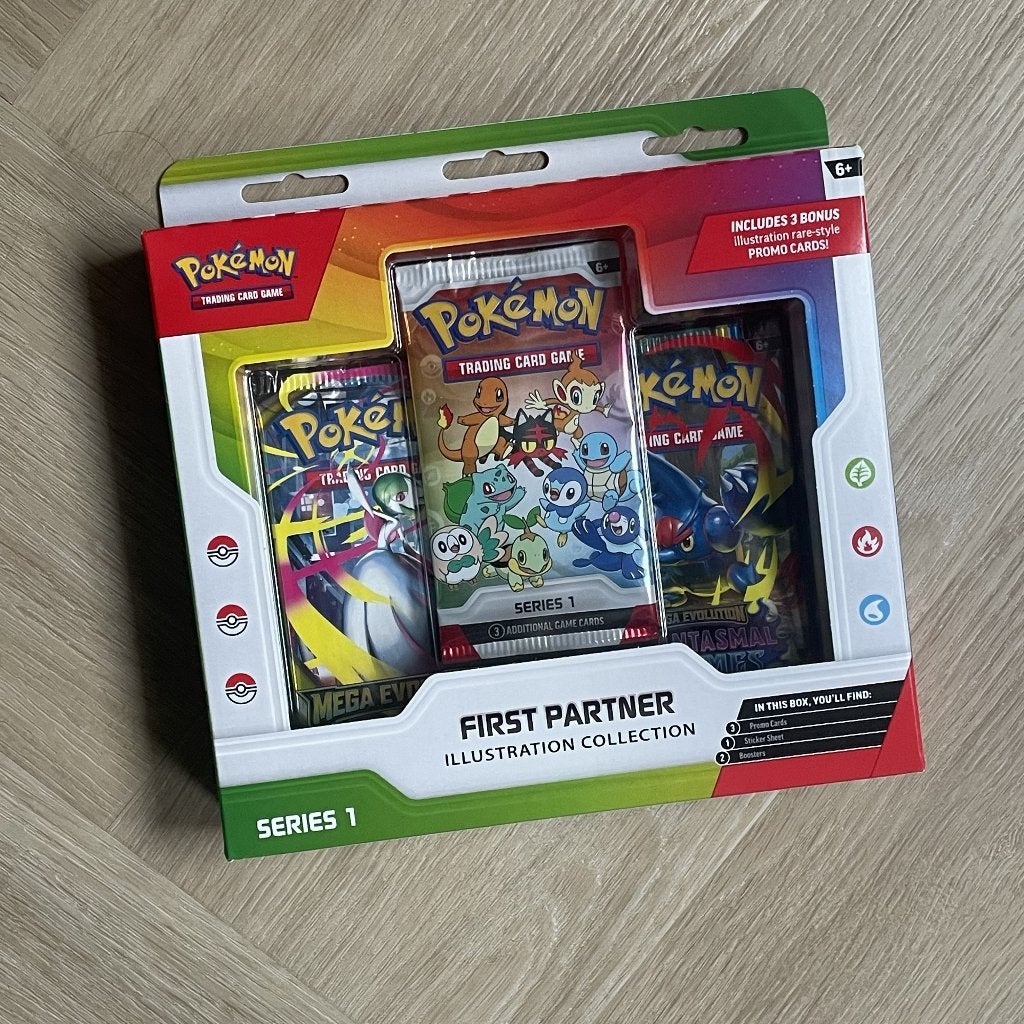Pokémon TCG First Partner Illustration Collection Series 1, Ophalen of Verzenden, Nieuw