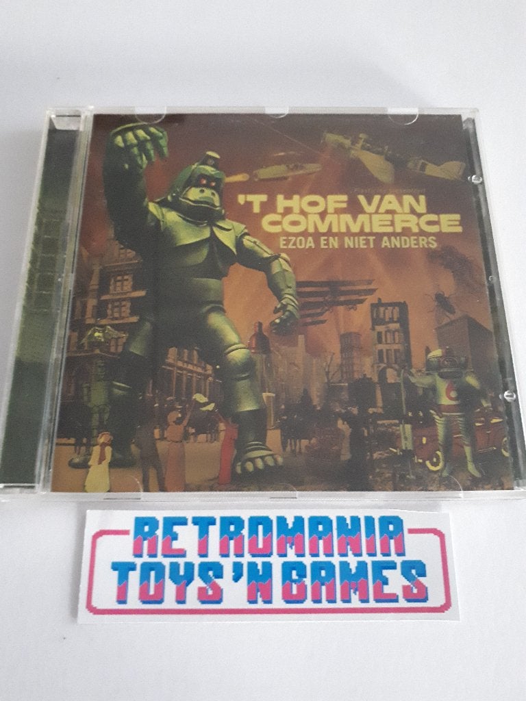 cd hiphop - 't hof van commerce: ezoa en niet anders, Verzenden, Zo goed als nieuw
