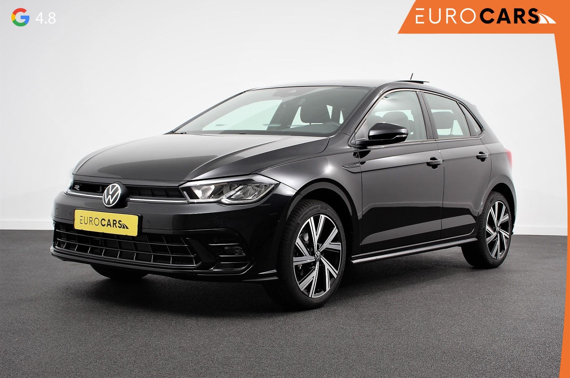 Volkswagen Polo 1.0 TSI DSG R-Line Panorama dak Navigatie Ap, Auto's, Volkswagen, Stof, Gebruikt, Euro 6, 95 pk