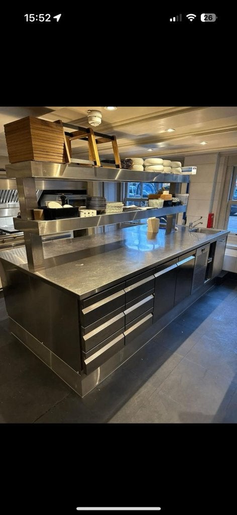 keuken rvs, Zakelijke goederen, Horeca | Keukenapparatuur, RVS Meubilair, Gebruikt, Ophalen