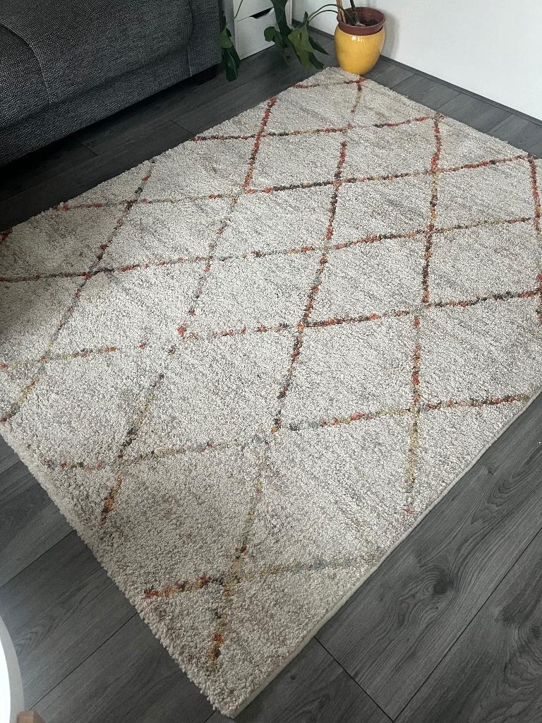 Carpet, Ophalen, Crème, Gebruikt, 150 tot 200 cm