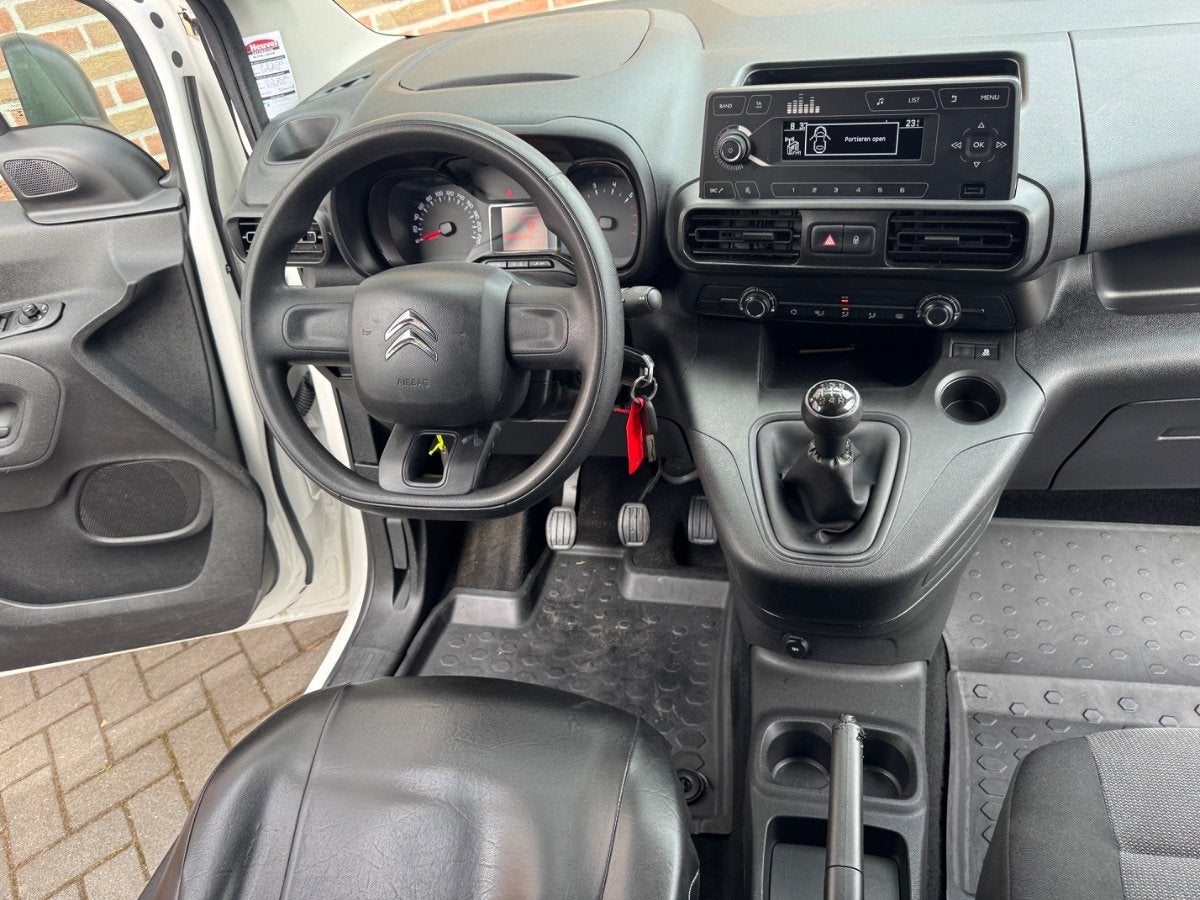 Citroen Berlingo 1.5 BlueHDI | Control | Airco | Deurtjes, Voorwielaandrijving, Start-stop-systeem, 4 cilinders, Citroën