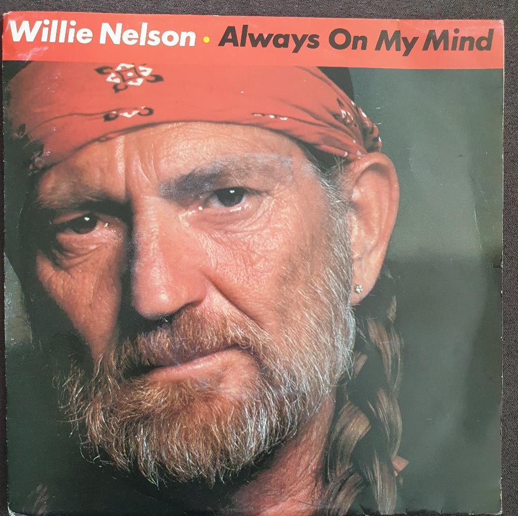 Willie Nelson - Always On My Mind, Cd's en Dvd's, Vinyl Singles, Gebruikt, Beschermende buitenhoes, Fotohoes, Single, 1980 - 1989
