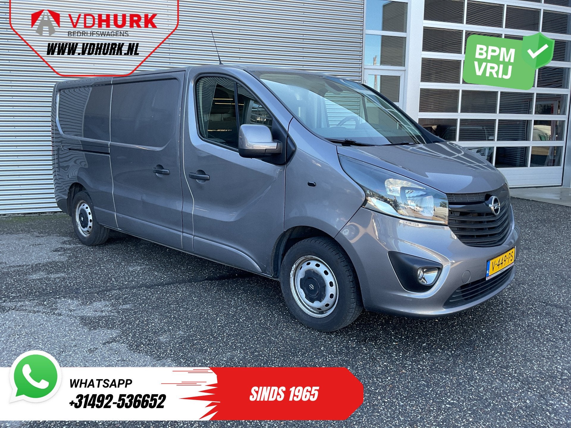 Opel Vivaro 1.6 CDTI L2 MARGE Navi/ Airco/ Camera/ Cruise/ P, Stof, Gebruikt, Euro 6, 4 cilinders
