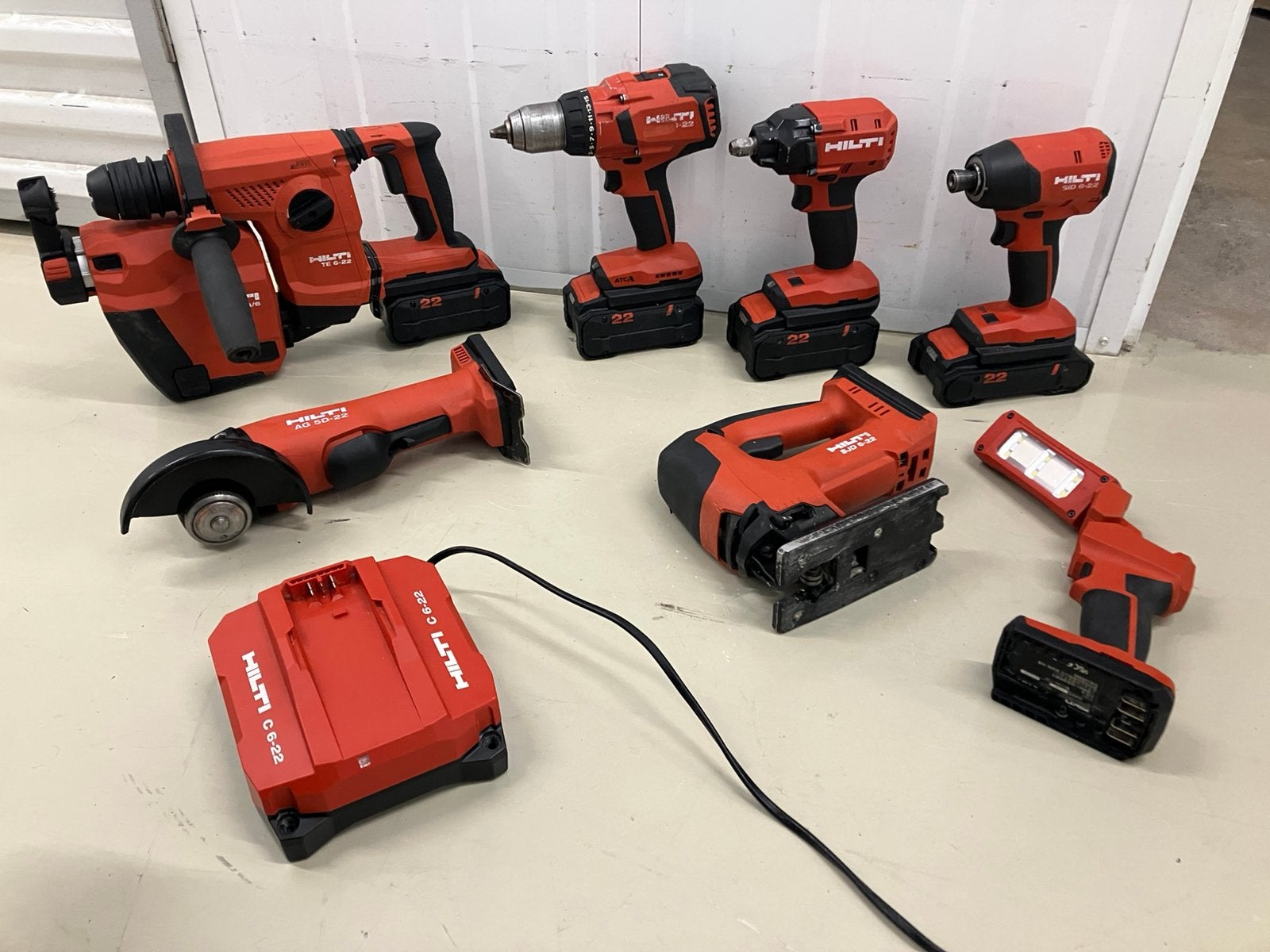 HILTI NURON set, Ophalen of Verzenden, Zo goed als nieuw