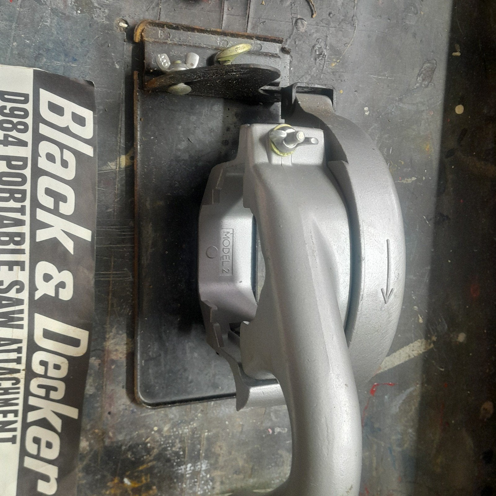 Black & Decker oude zaag, Ophalen, Gebruikt