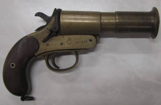 Wo2 seinpistool, antiek en onklaar, Ophalen of Verzenden, Landmacht, Duitsland, Overige typen