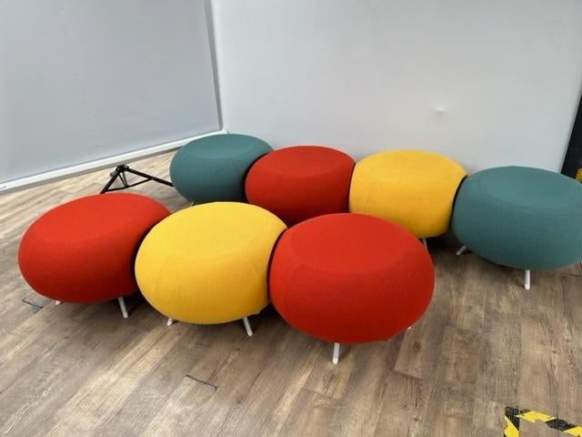 Poef Allermuir A621, Ophalen, Stof, Minder dan 50 cm