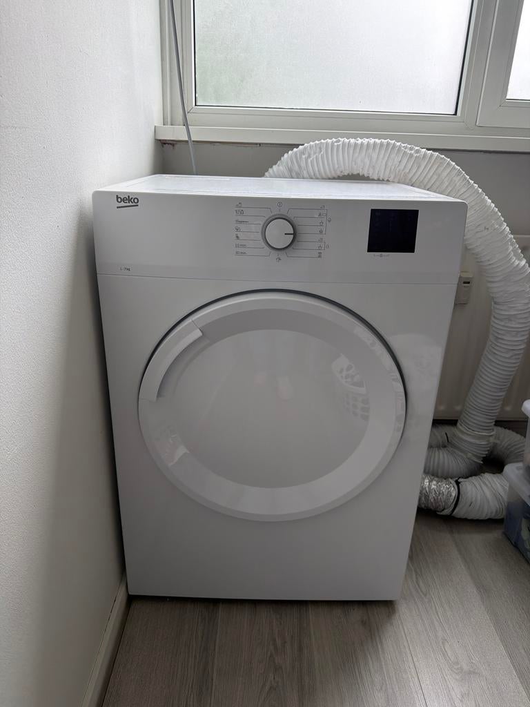 Beko Luchtafvoer Droger - 7 kg, Ophalen, 6 tot 8 kg, Gebruikt, Luchtafvoer