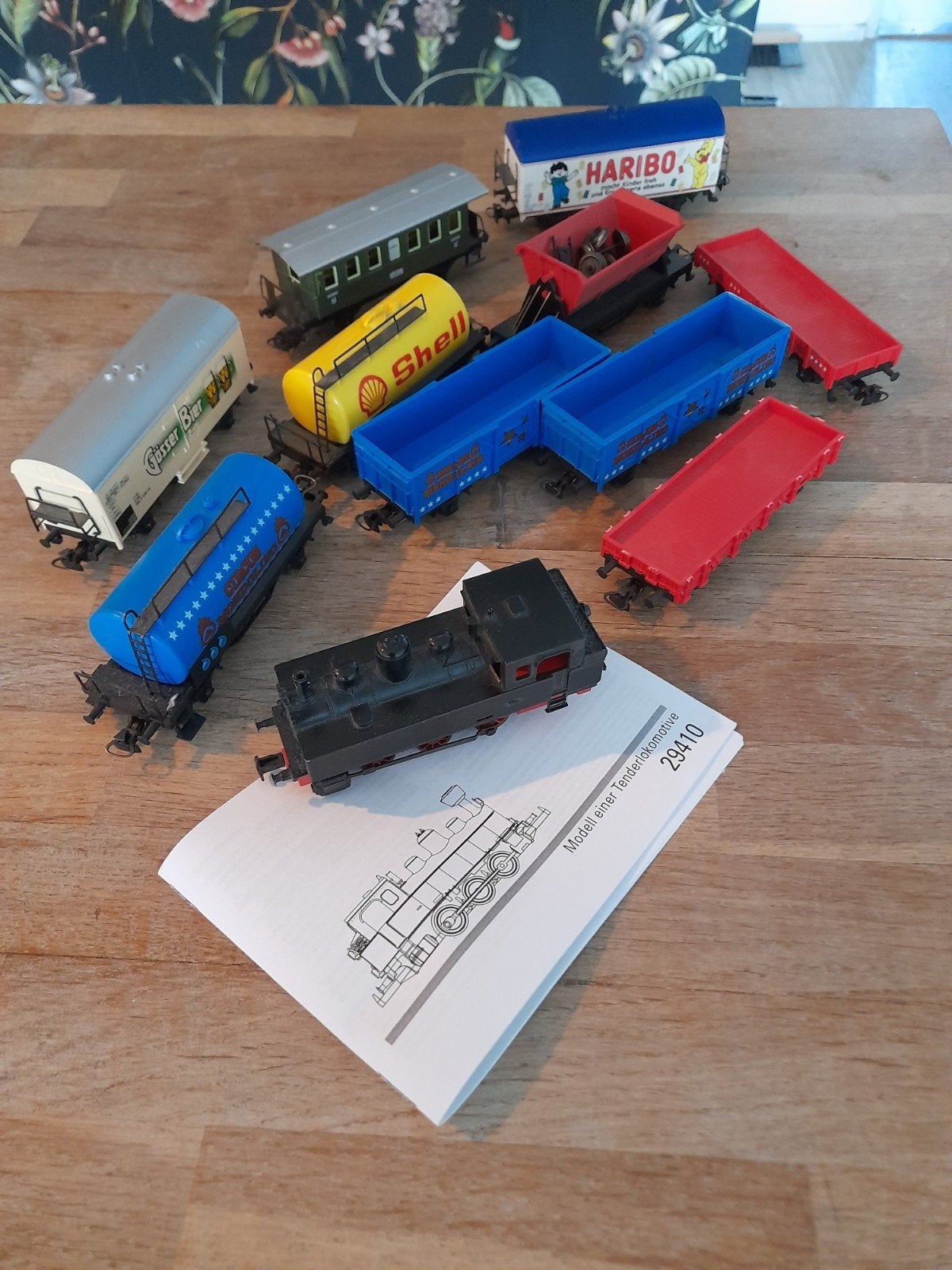 Märklin Treinset met Locomotief en Diverse Wagons, Wisselstroom, Treinset, Ophalen of Verzenden, Zo goed als nieuw