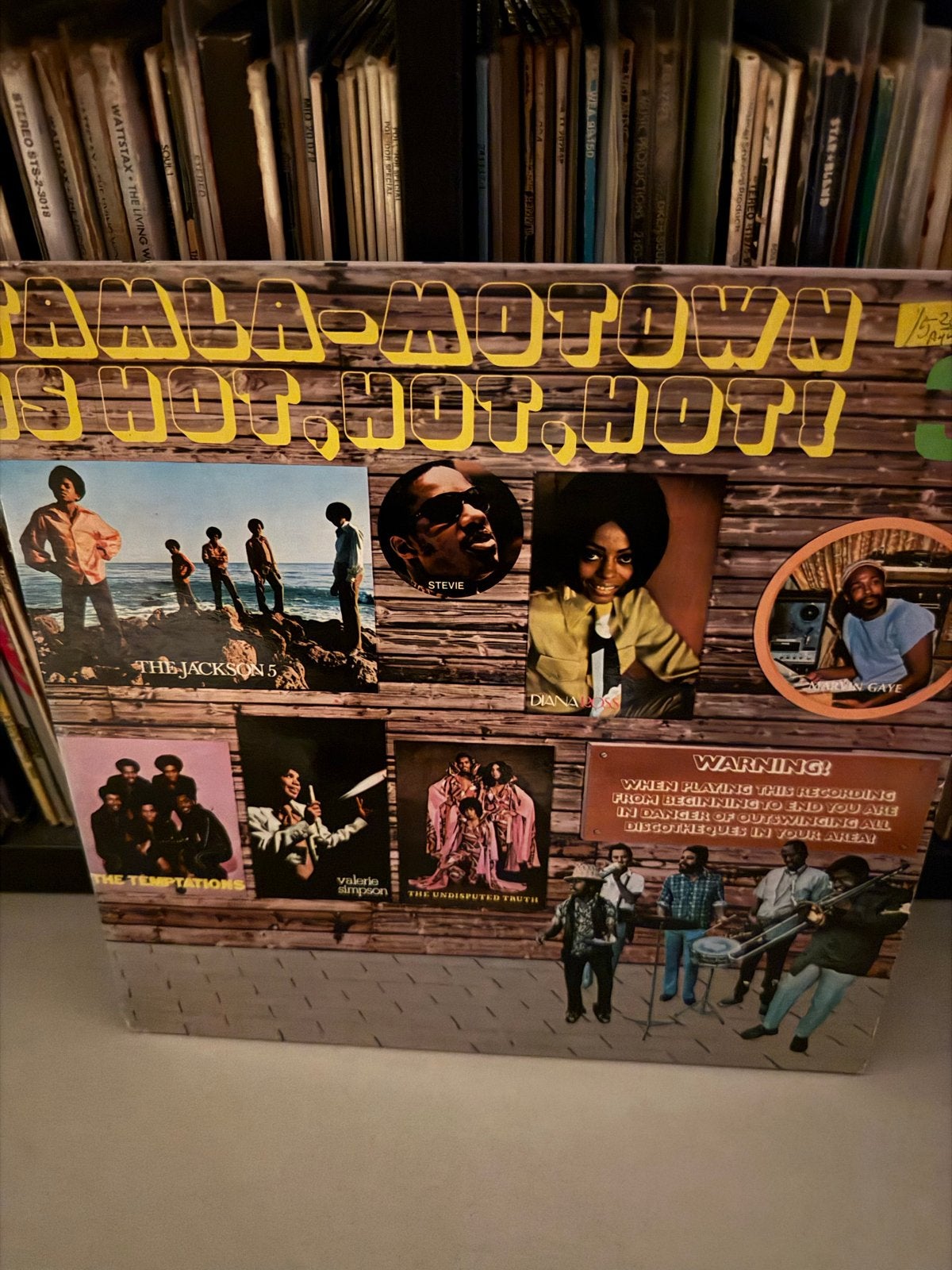 Tamla-Motown is Hot, Hot, Hot! - Vintage LP, Cd's en Dvd's, LP, Gebruikt, Verzenden, Complilatie