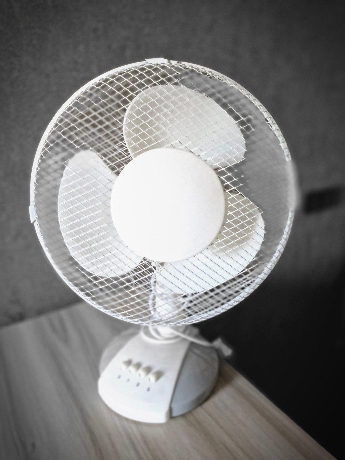Tafelventilator  30 cm, Witgoed en Apparatuur, Ventilatoren, Ophalen of Verzenden, Tafelventilator