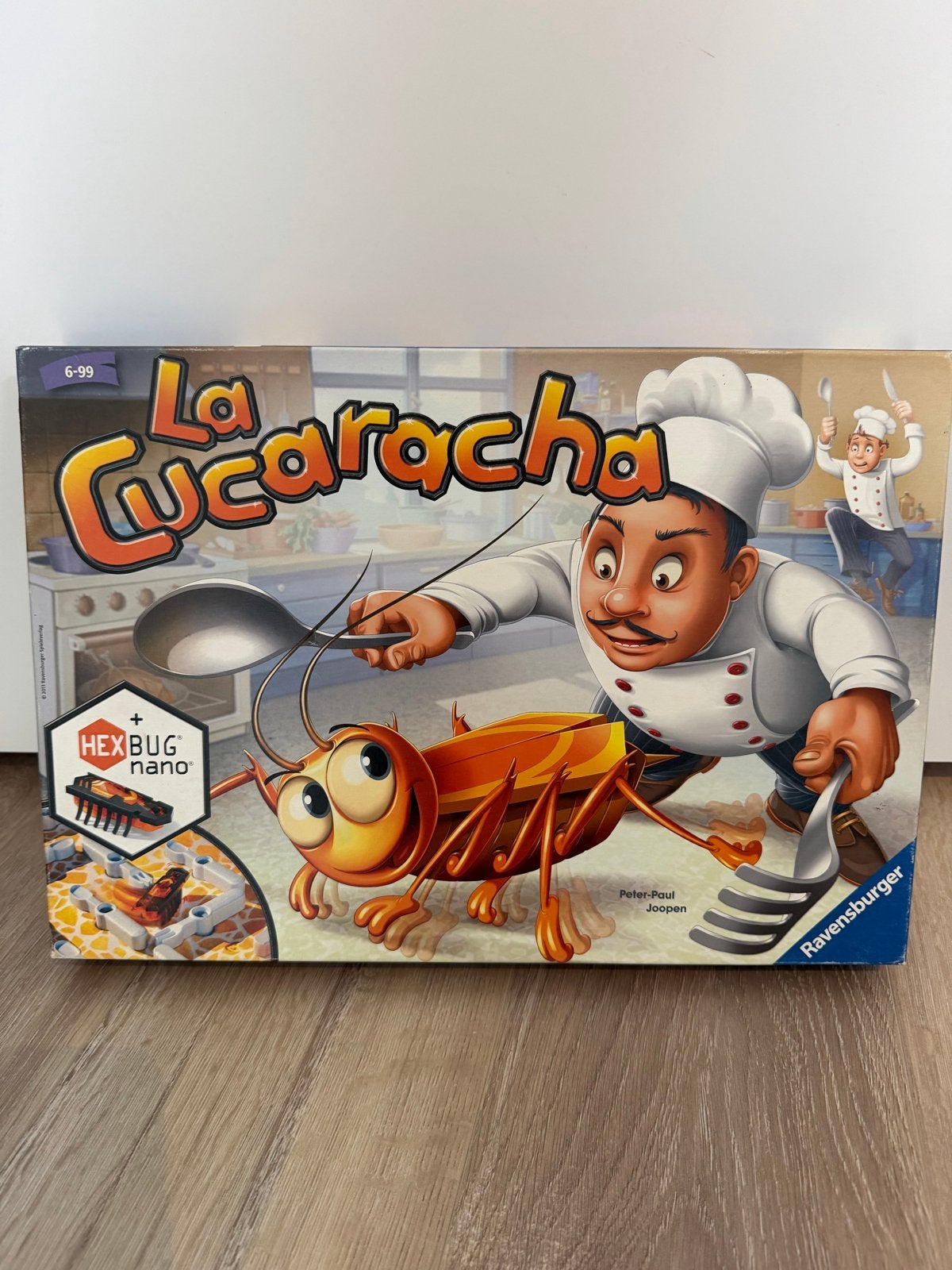 La Cucaracha bordspel van Ravensburger (6-99 jaar), Drie of vier spelers, Ophalen of Verzenden, Gebruikt