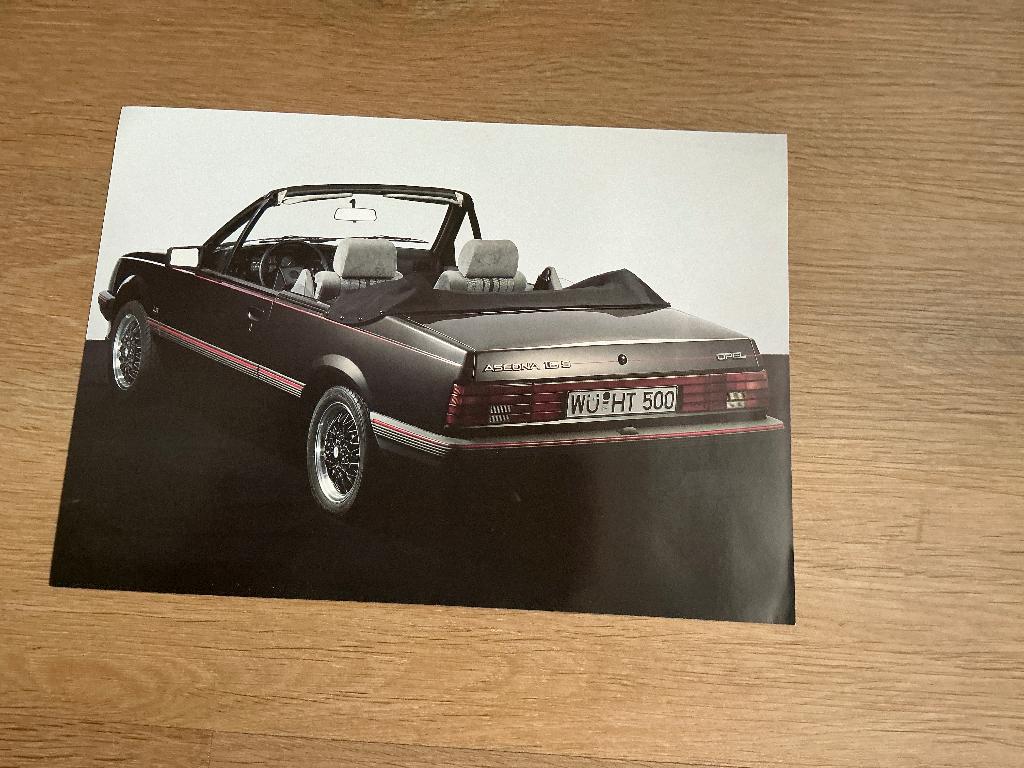 Opel Ascona cabriolet Hammond & Thiede, Ophalen of Verzenden, Zo goed als nieuw, Opel