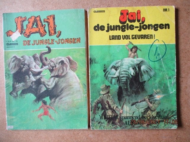 adv4694 jai de jungle jongen, Eén stripboek, Ophalen, Gelezen