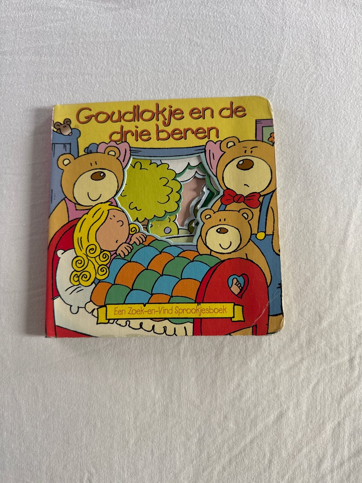 Goudlokje en de drie beren - Een Zoek-en-Vind Sprookjesboek, Ophalen of Verzenden, Zo goed als nieuw