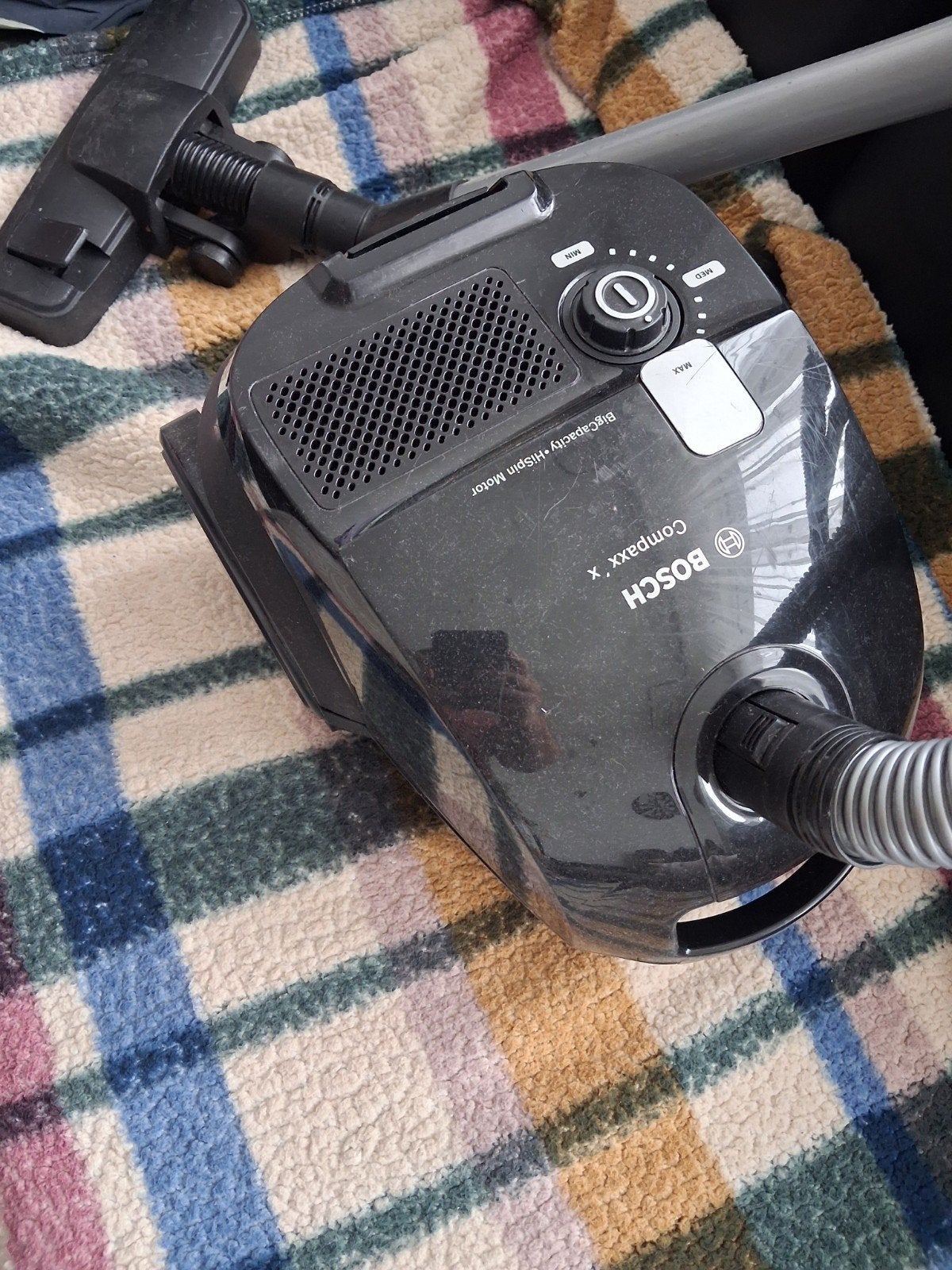 Bosch Compaxx'x Stofzuiger - Compact en Krachtig, Stofzak, Gebruikt, Bosch, Sledestofzuiger
