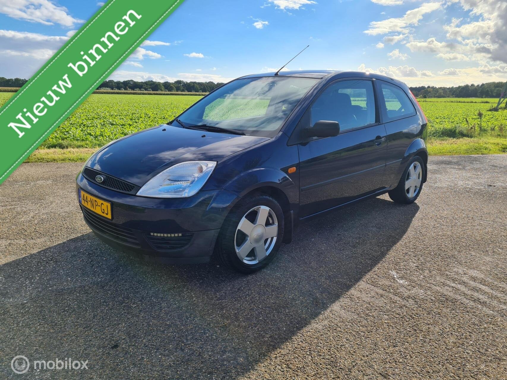 Ford Fiesta 1.25-16V Centennial Airco, Trekhaak, Voorwielaandrijving, Stof, 4 cilinders, Origineel Nederlands