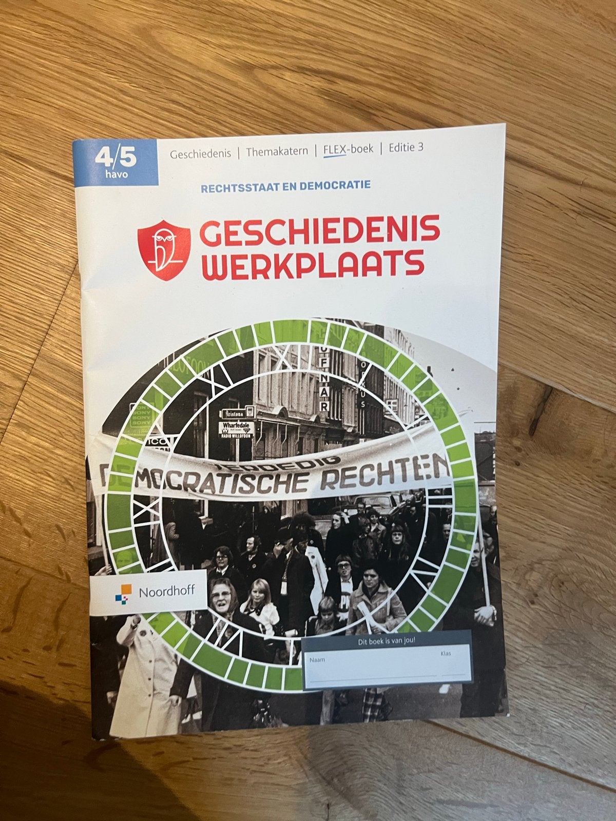 Geschiedenis Werkplaats FLEX-boek havo 4/5, Boeken, Verzenden, Zo goed als nieuw, HAVO, Geschiedenis