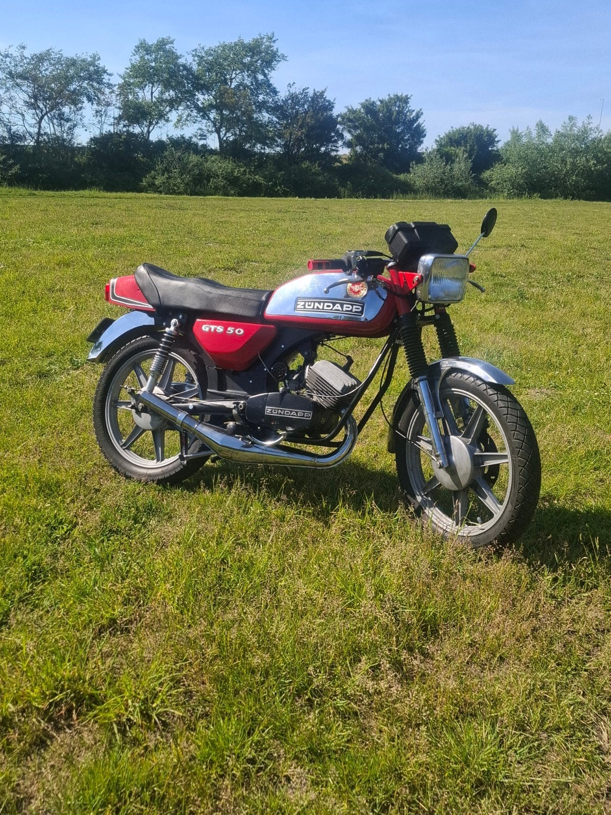 zundapp 529 70cc athena 5 bak brommer kenteken, Ophalen, Gebruikt, 5 versnellingen, 70 cc