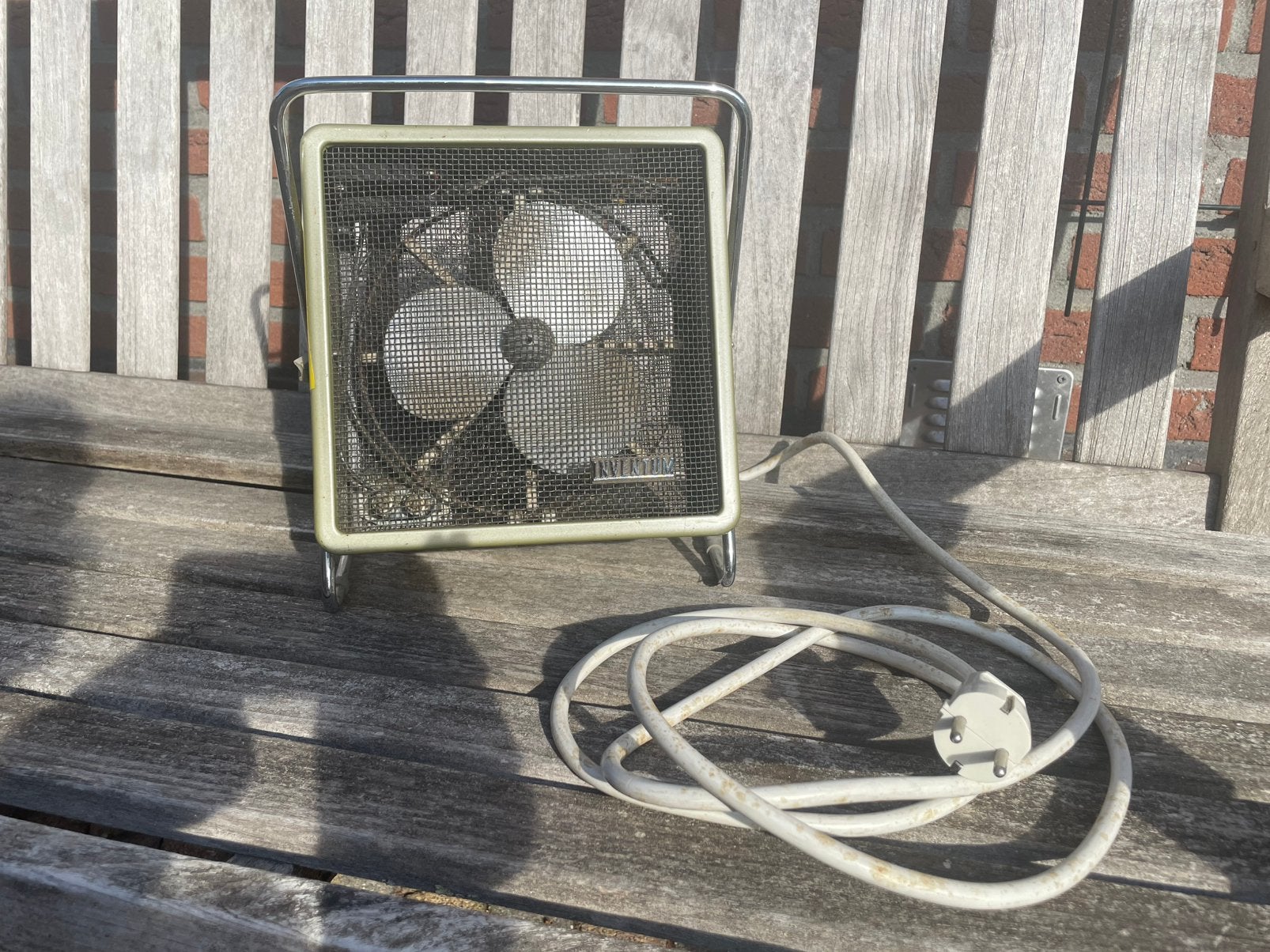 Vintage ventilator Bieden, Ophalen of Verzenden, Gebruikt, Tafelventilator