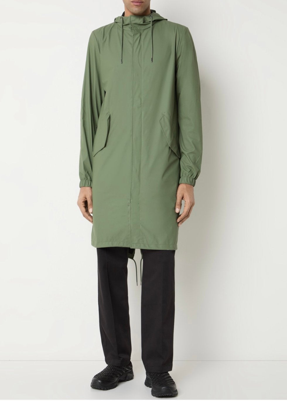 Mooie Rains regenjas (nieuw!) met prijskaartje, Verzenden, Nieuw, Maat 56/58 (XL), Groen