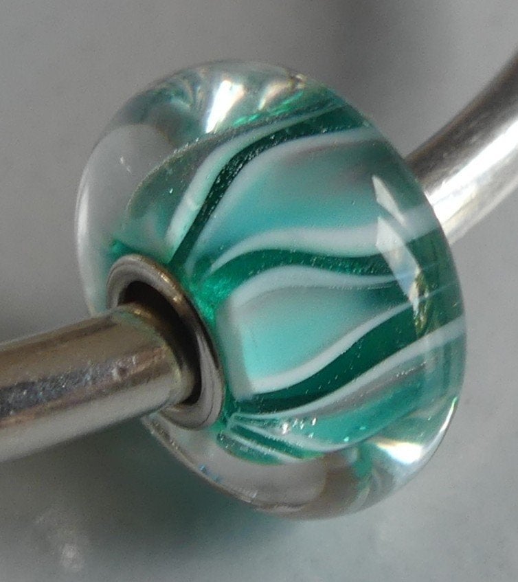 Trollbeads GROENE TULPEN, Sieraden, Tassen en Uiterlijk, Gebruikt, -, Verzenden, -