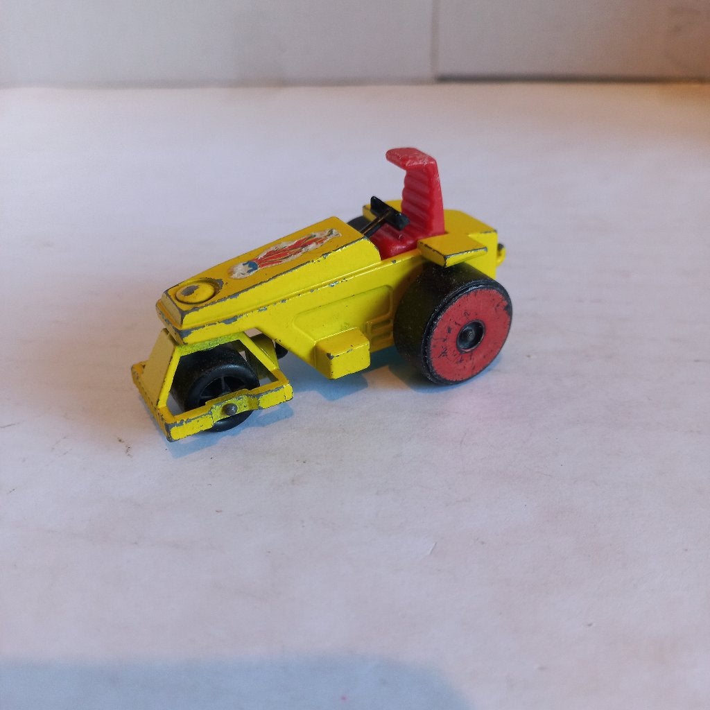 Matchbox  Rod  Roller.   Rode velg., Ophalen of Verzenden, Gebruikt, Tractor of Landbouw