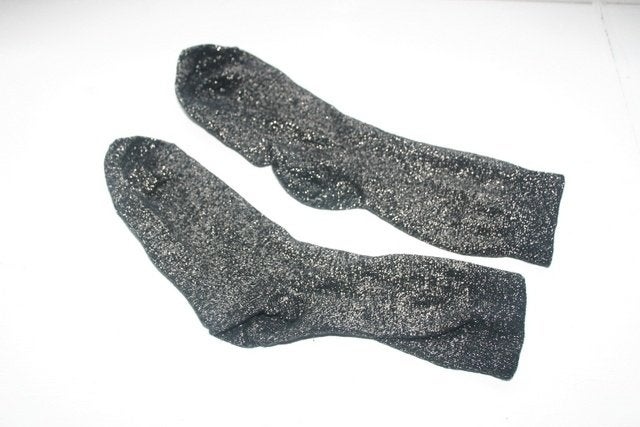 Nieuwe goud glitter Bonnie Doon Kerstsokken, mt 35, Meisje, Nieuw, Ophalen of Verzenden, Sokken