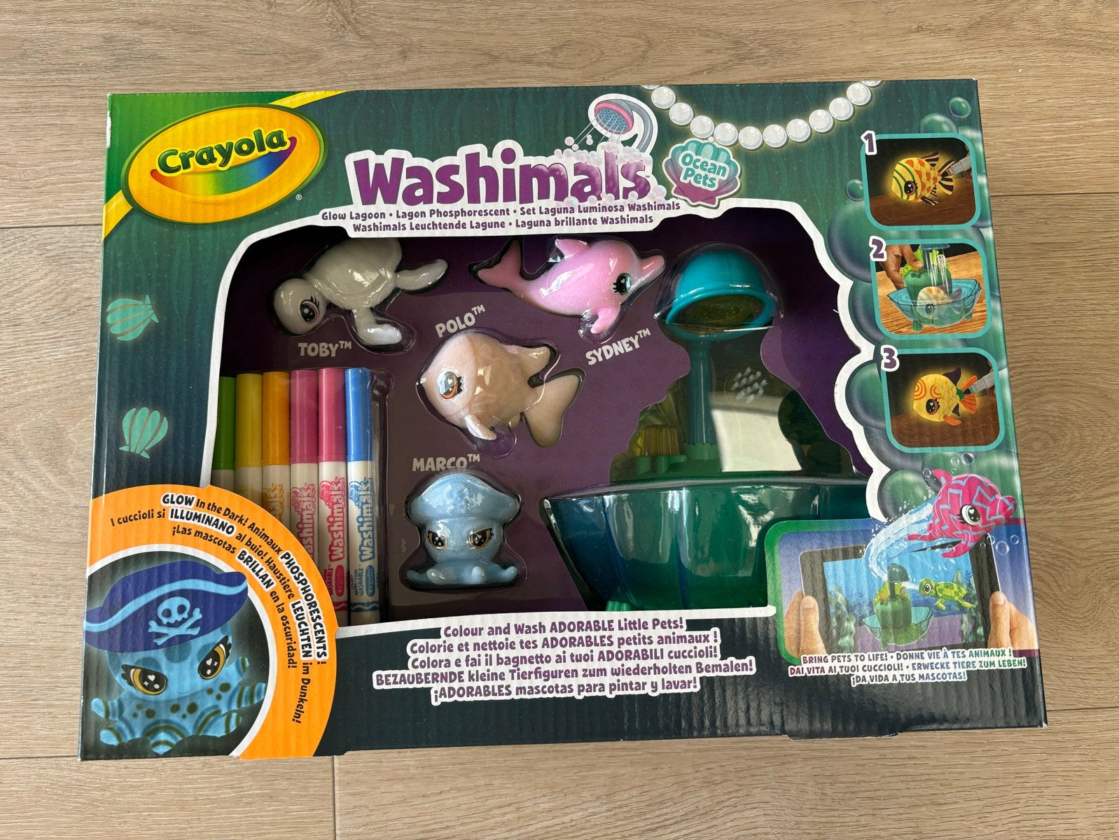 Crayola Washimals Glow Lagoon - Nieuw in doos!, Kinderen en Baby's, Ophalen of Verzenden, Nieuw, Jongen of Meisje