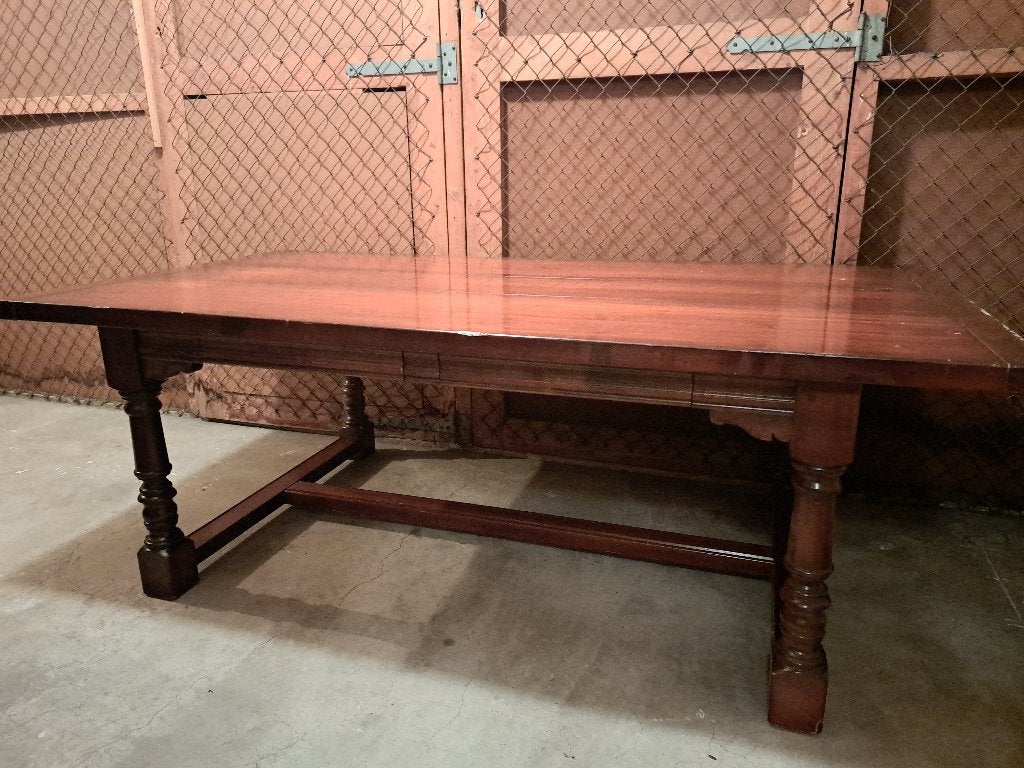 Teakhouten Salontafel 80x150x53 cm - Stevig en Kwalitatief, Huis en Inrichting, Ophalen, 50 – 75, Gebruikt, 100 tot 150 cm