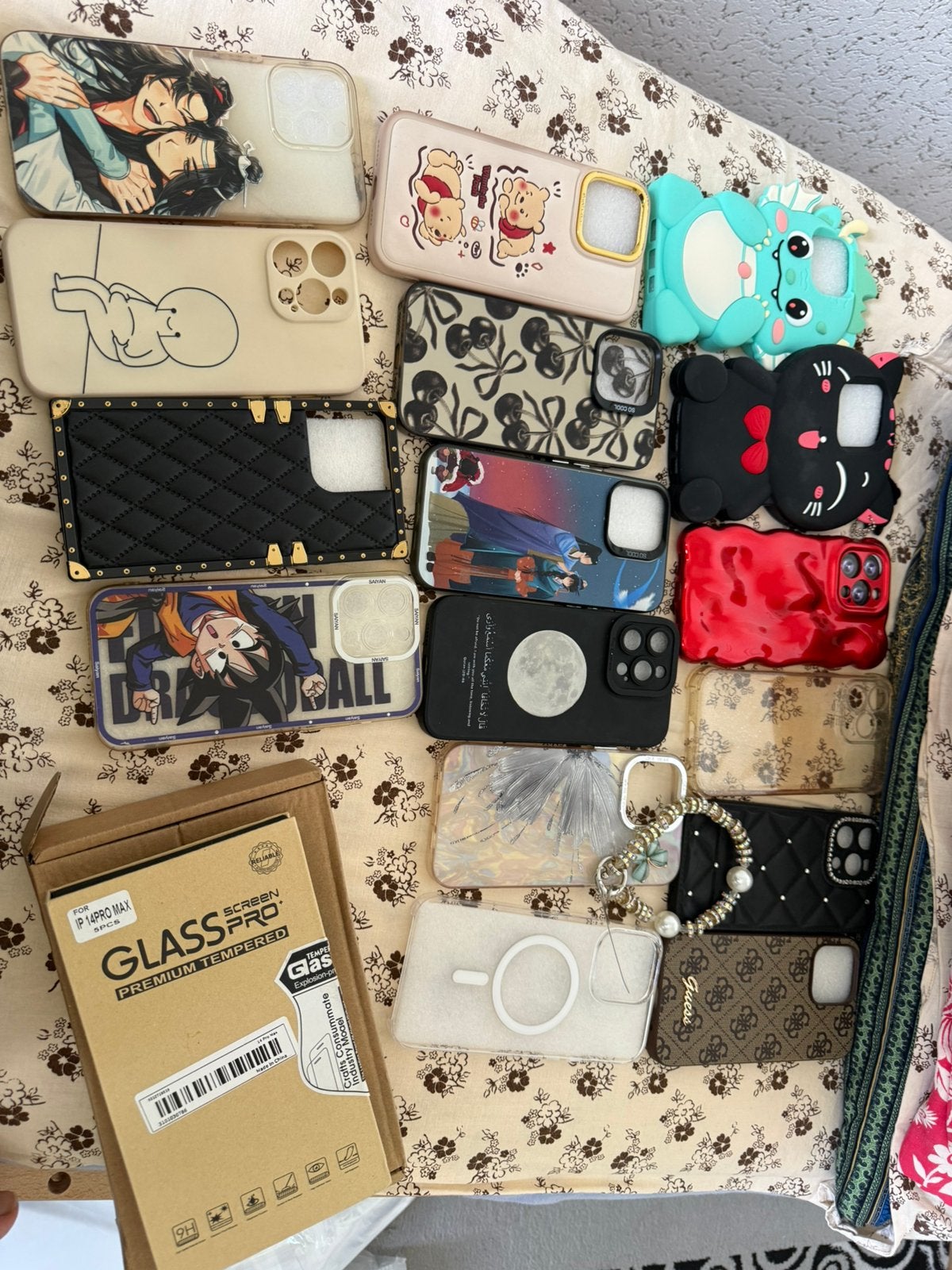 Iphone 14 pro max hoesjes en scherm bescherming, Telecommunicatie, Mobiele telefoons | Hoesjes en Frontjes | Apple iPhone, Ophalen of Verzenden