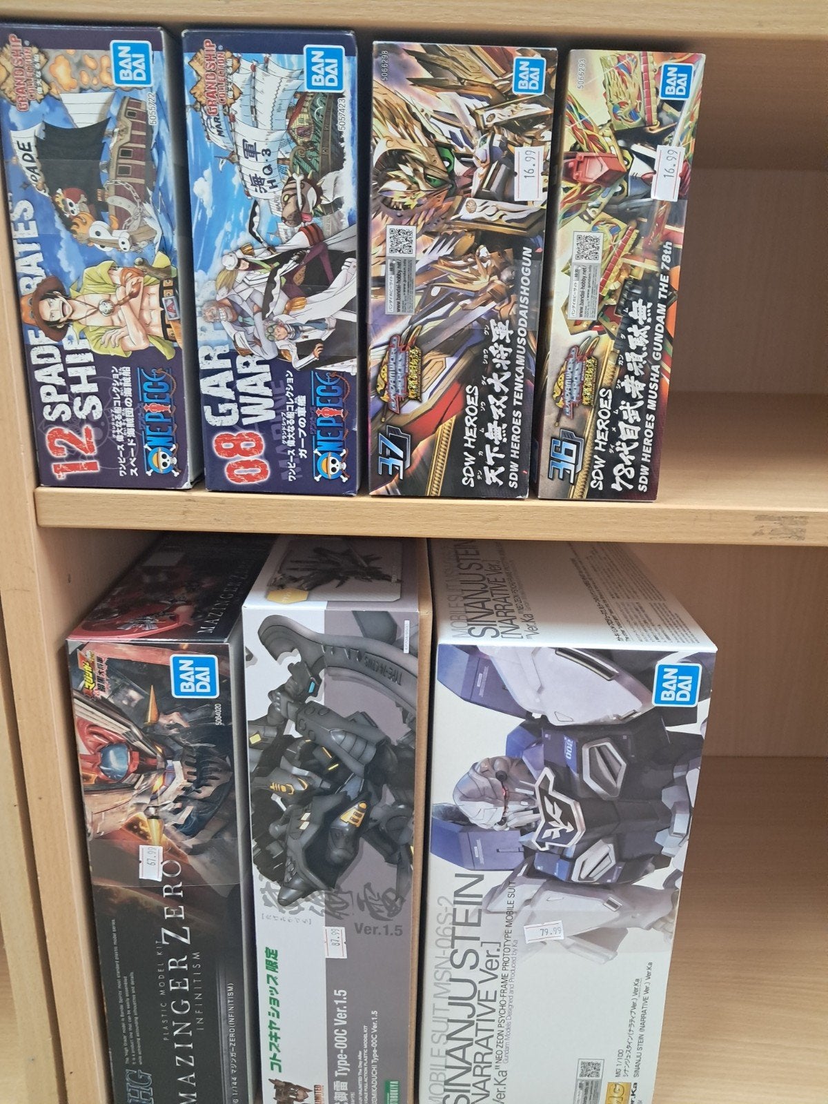 Anime bouwmodelen, -, Ophalen of Verzenden, -, -