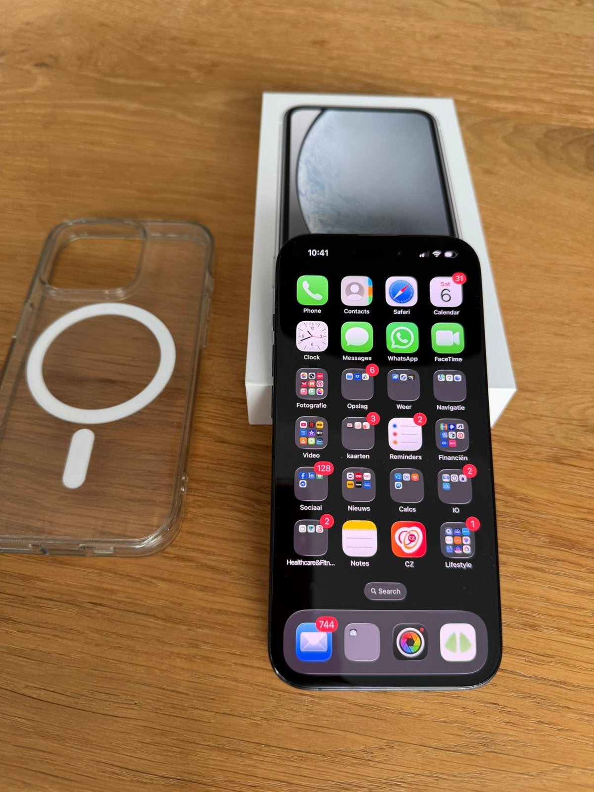 Apple iPhone 15 Pro 512 Gb in nette staat, 512 GB, 89 %, Blauw, Ophalen of Verzenden