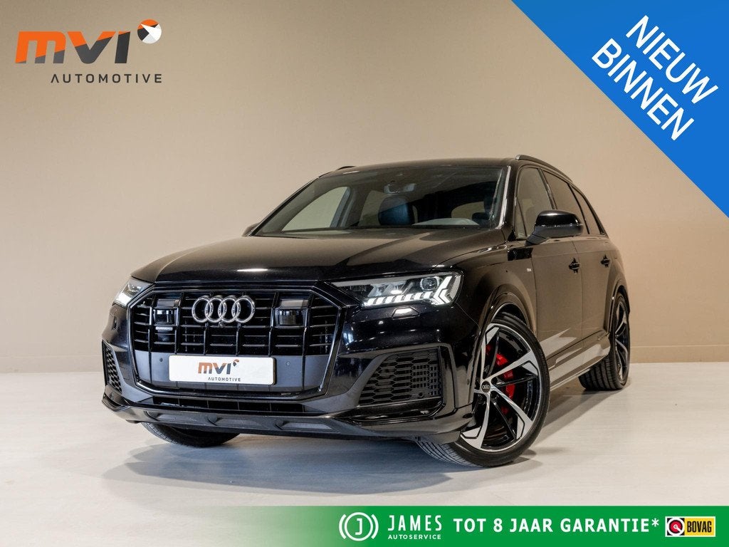 Audi Q7 60 TFSI e quattro 2x S-Line Competition / 456pk / Ro, Auto's, Audi, Automaat, Automatische klimaatregeling, 14 kWh, Gebruikt