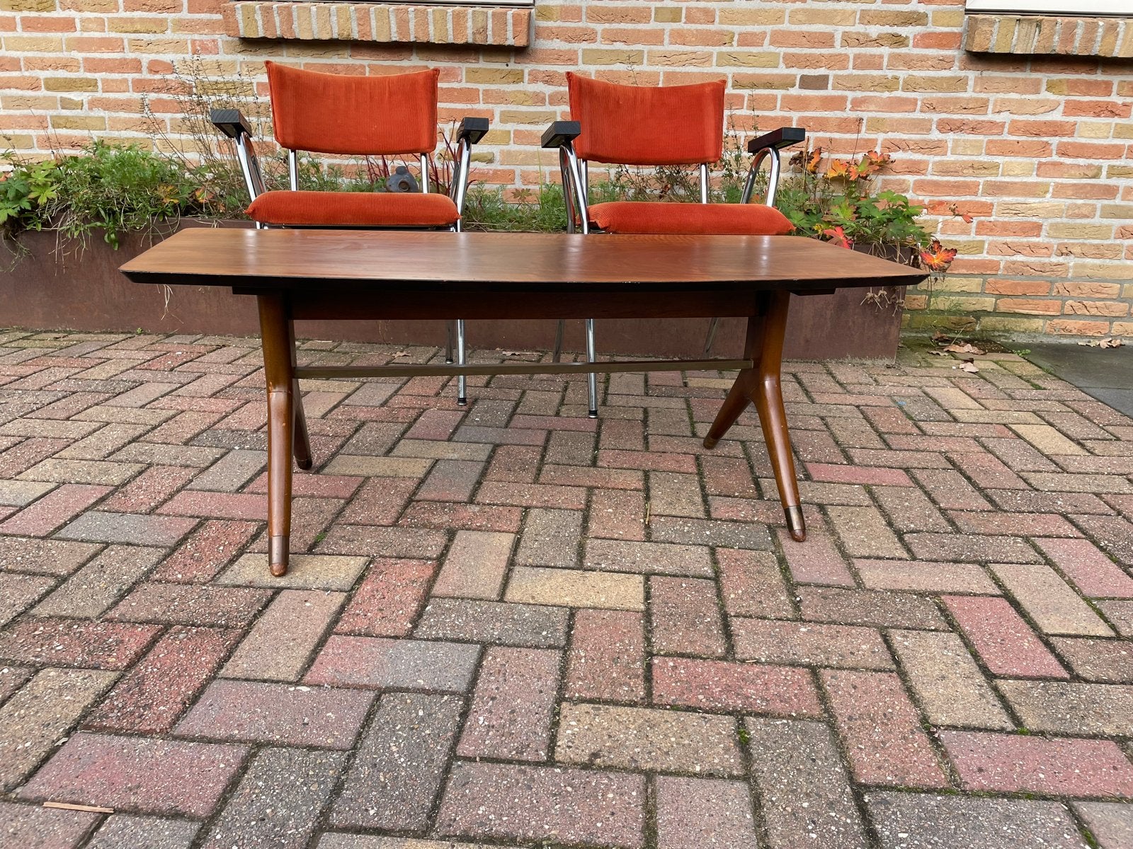 Vintage Salontafel,A.A. Patijn,salontafel,mid century, Ophalen, Gebruikt, 100 tot 150 cm, Mid century,vintage,retro,A.A. Patijn,deens design