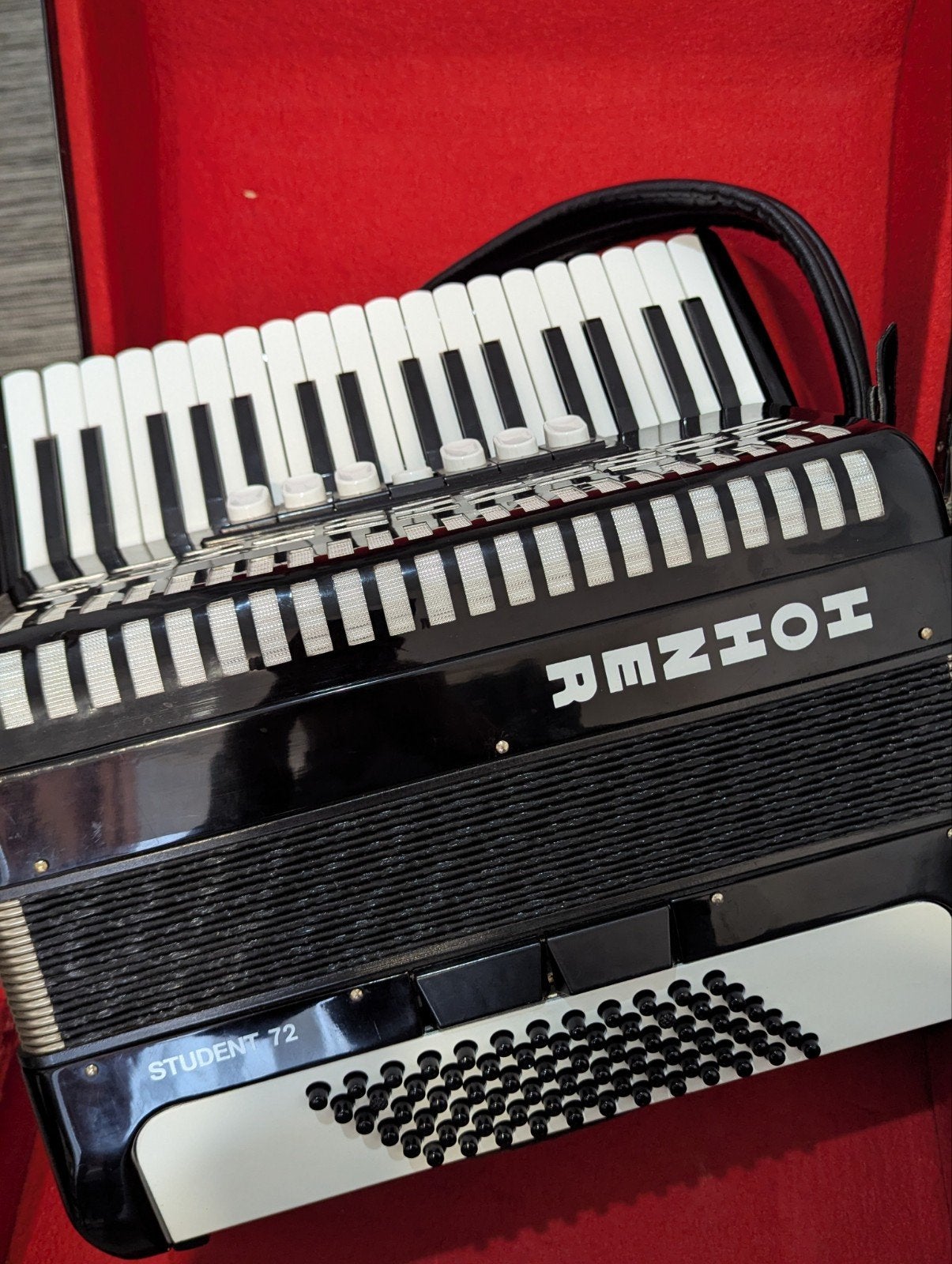 Hohner student 72 bass, Ophalen, Gebruikt, 72-bas, Hohner