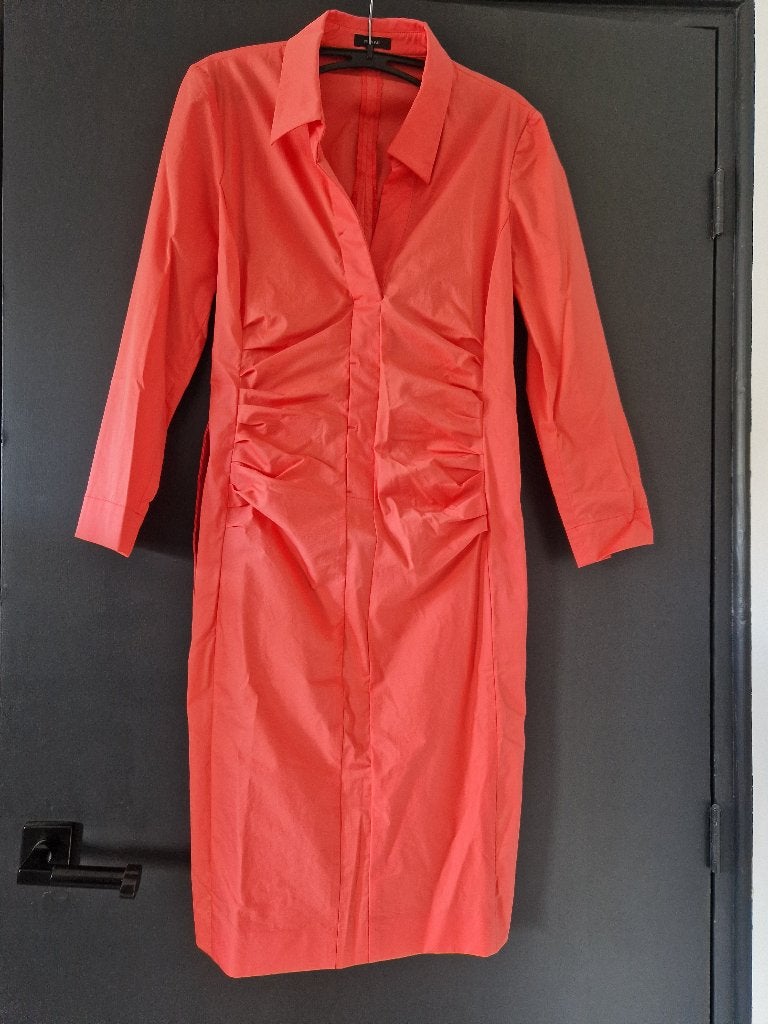 Zalmkleurige blousejurk / jurk van Riani NIEUW Maat 36, Riani, Ophalen of Verzenden, Nieuw, Maat 36 (S)