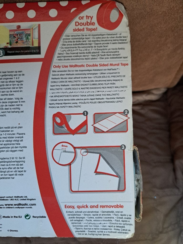 3 Keer Fotobehang Disney Nieuw, Ophalen